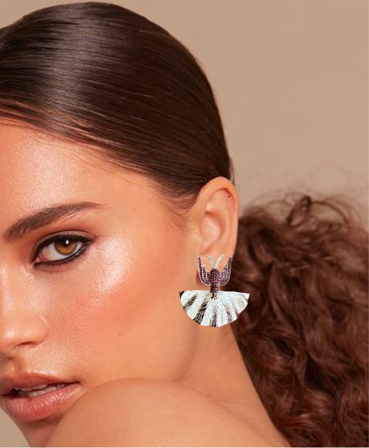 Red Swallow Earrings