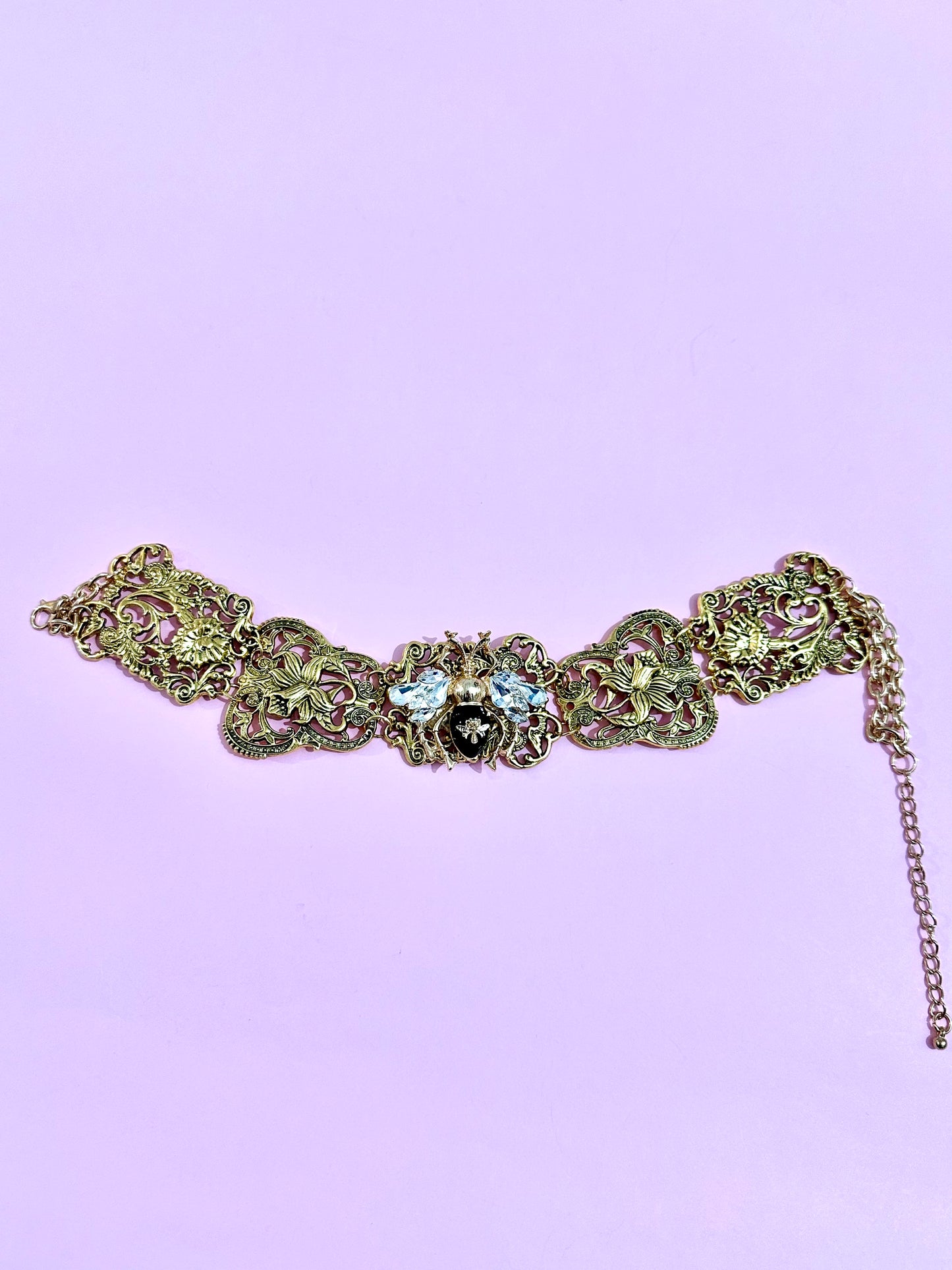 Antik Gold Choker Kolye