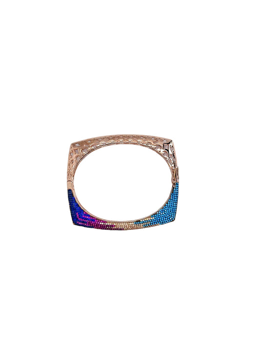 Rainbow Square Bracelet