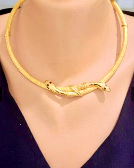 Altın Yılan Kolye