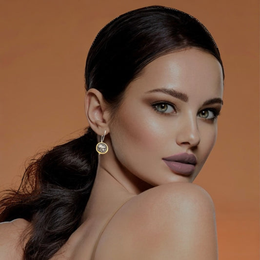 Altınlı Sezar Küpe