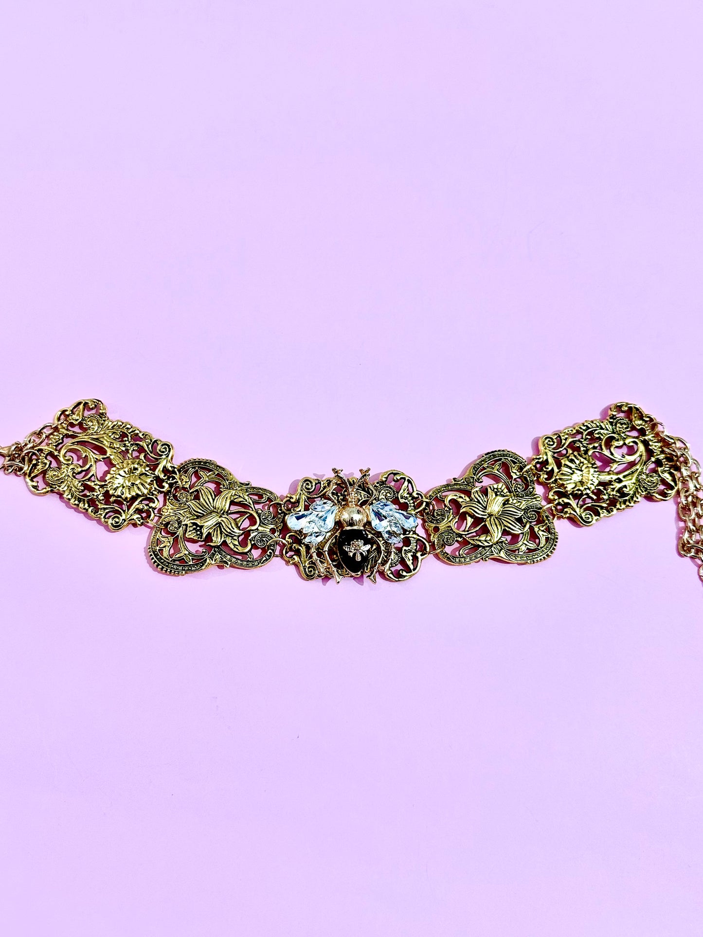 Antik Gold Choker Kolye