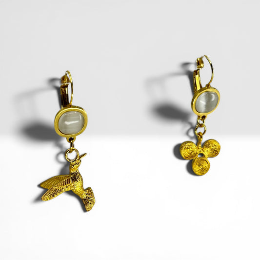 Kuşlu Artisan Küpe