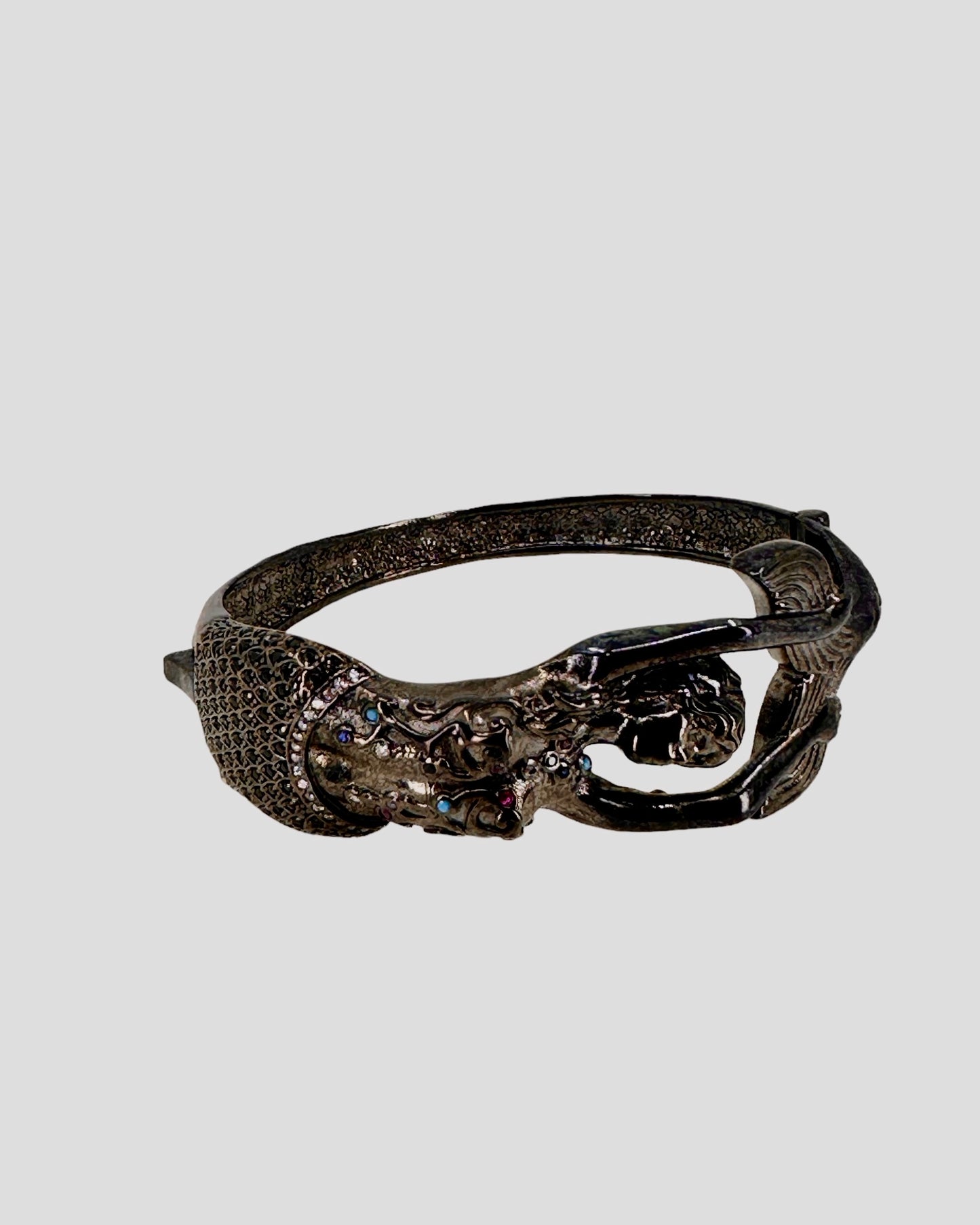 Black Rhodium Mermaid Bracelet