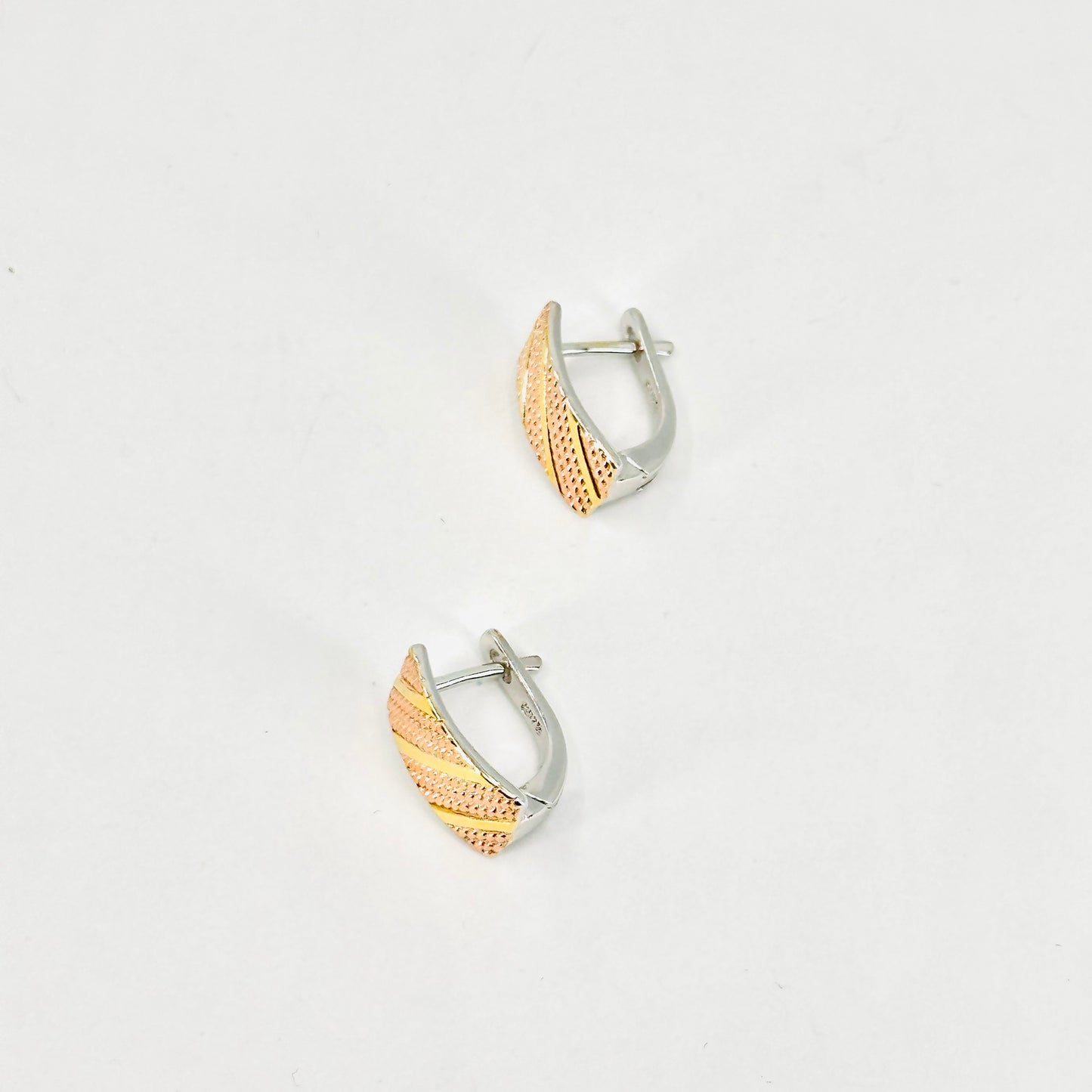 Salmon Minimalist Earrings