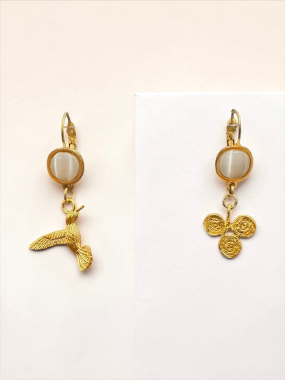 Artisan Bird Earrings