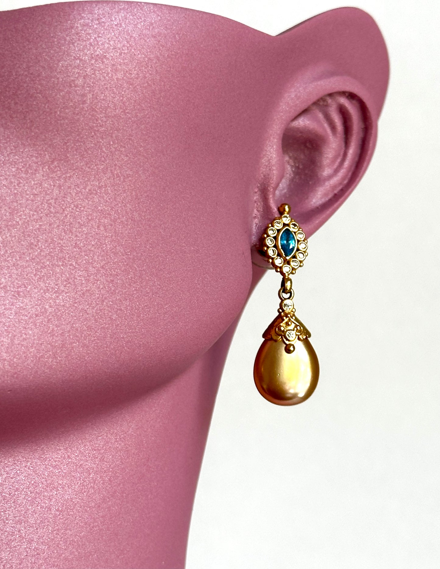 Halef Yıldız İnci Küpe