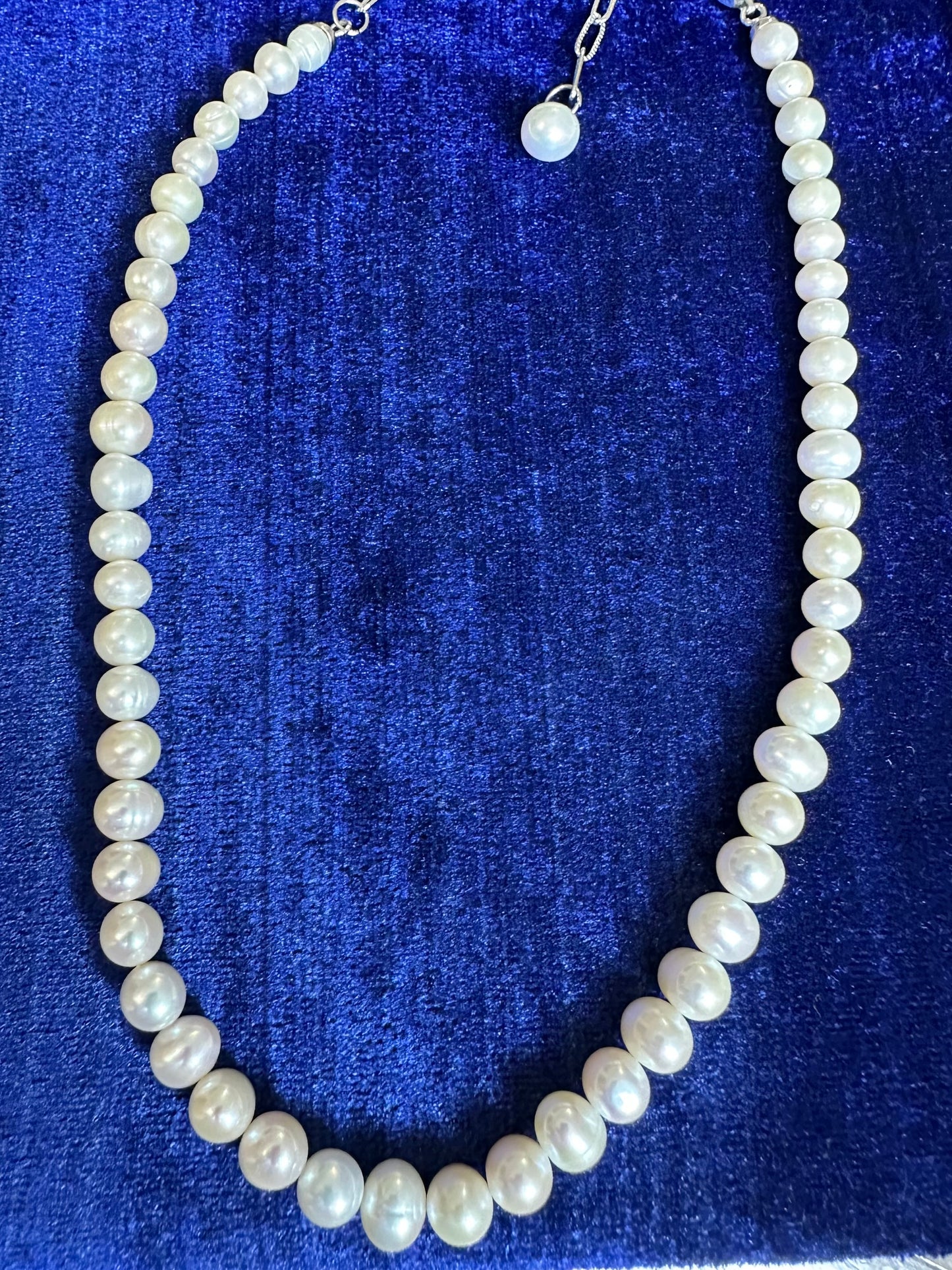 Unisex Barok Doğal İnci Kolye
