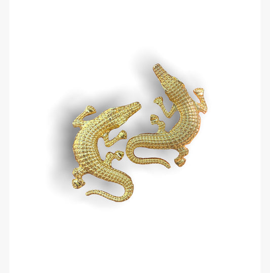 Crocodile Earrings