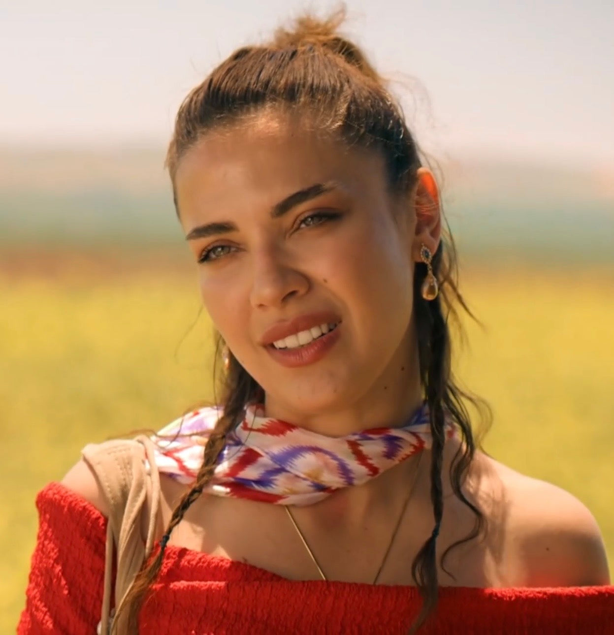 Halef Yıldız İnci Küpe