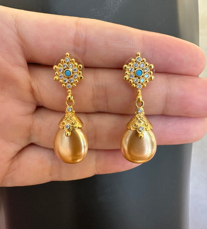 Halef Yildiz Pearl Earrings