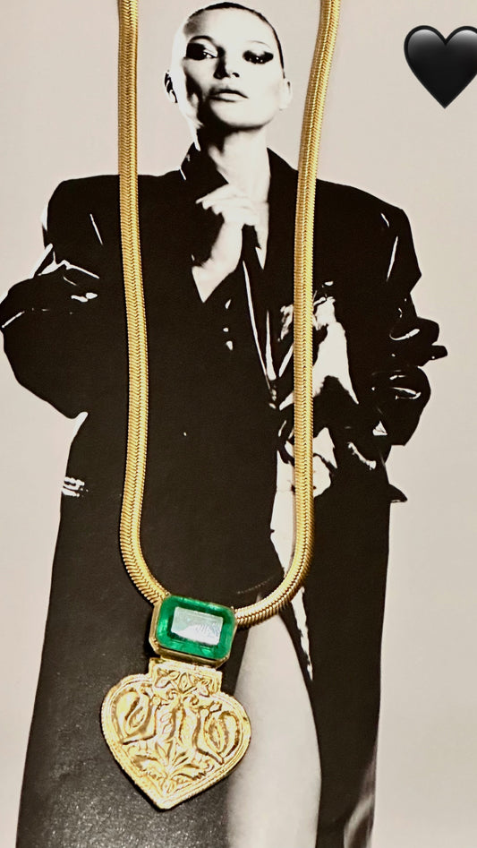 Yeşil Obsidiyen Kolye