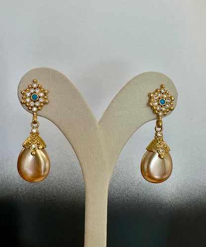 Halef Yildiz Pearl Earrings