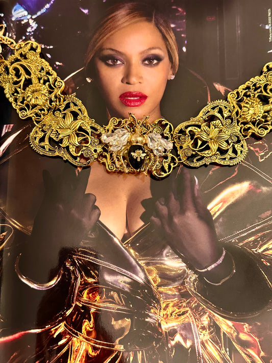 Antik Gold Choker Kolye