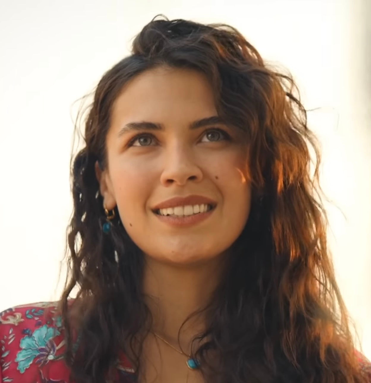 Yıldız Maviş Kolye Küpe Set