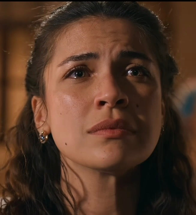 Halef Yıldız Mor Küpe