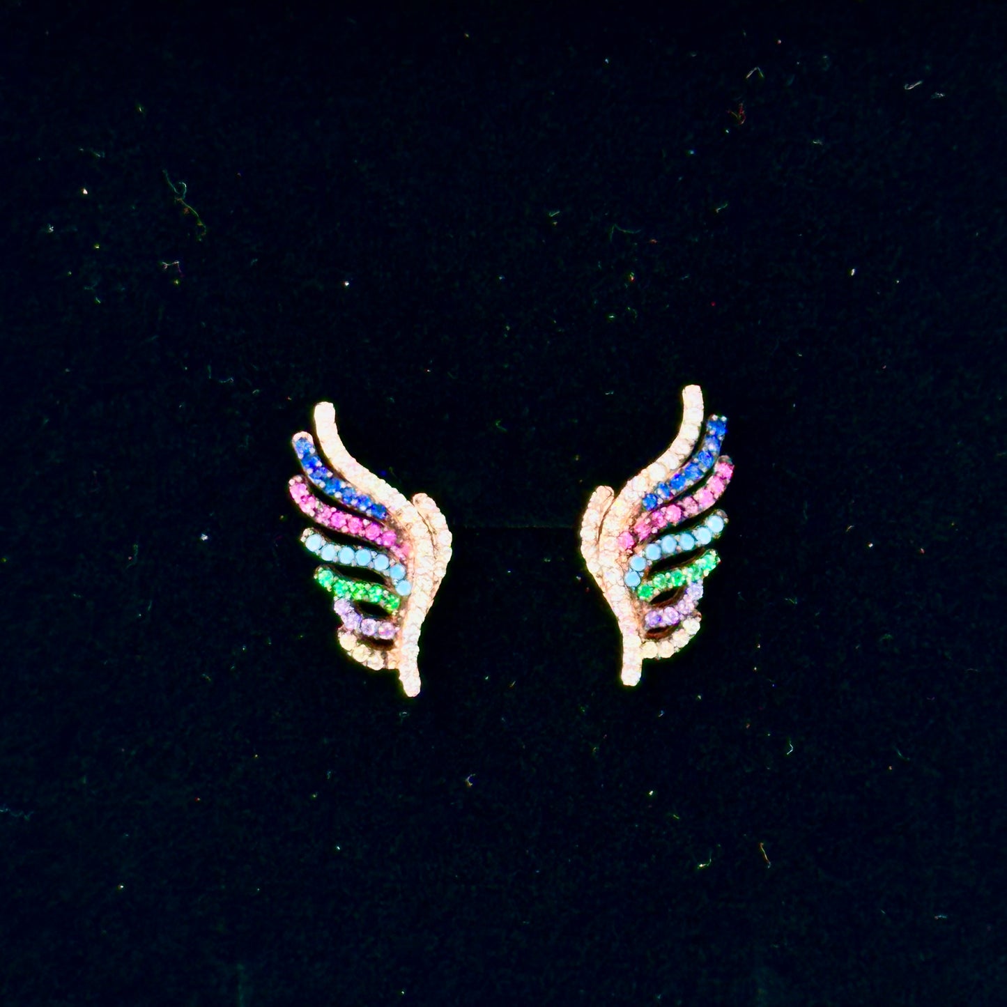 Silver Wings Earrings