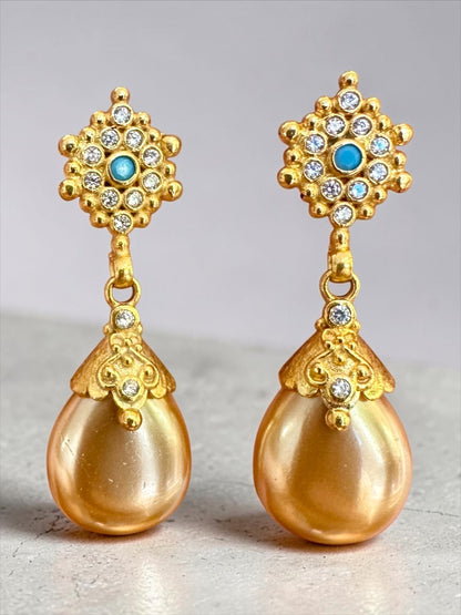 Halef Yildiz Pearl Earrings