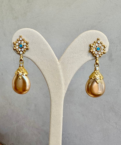 Halef Yildiz Pearl Earrings