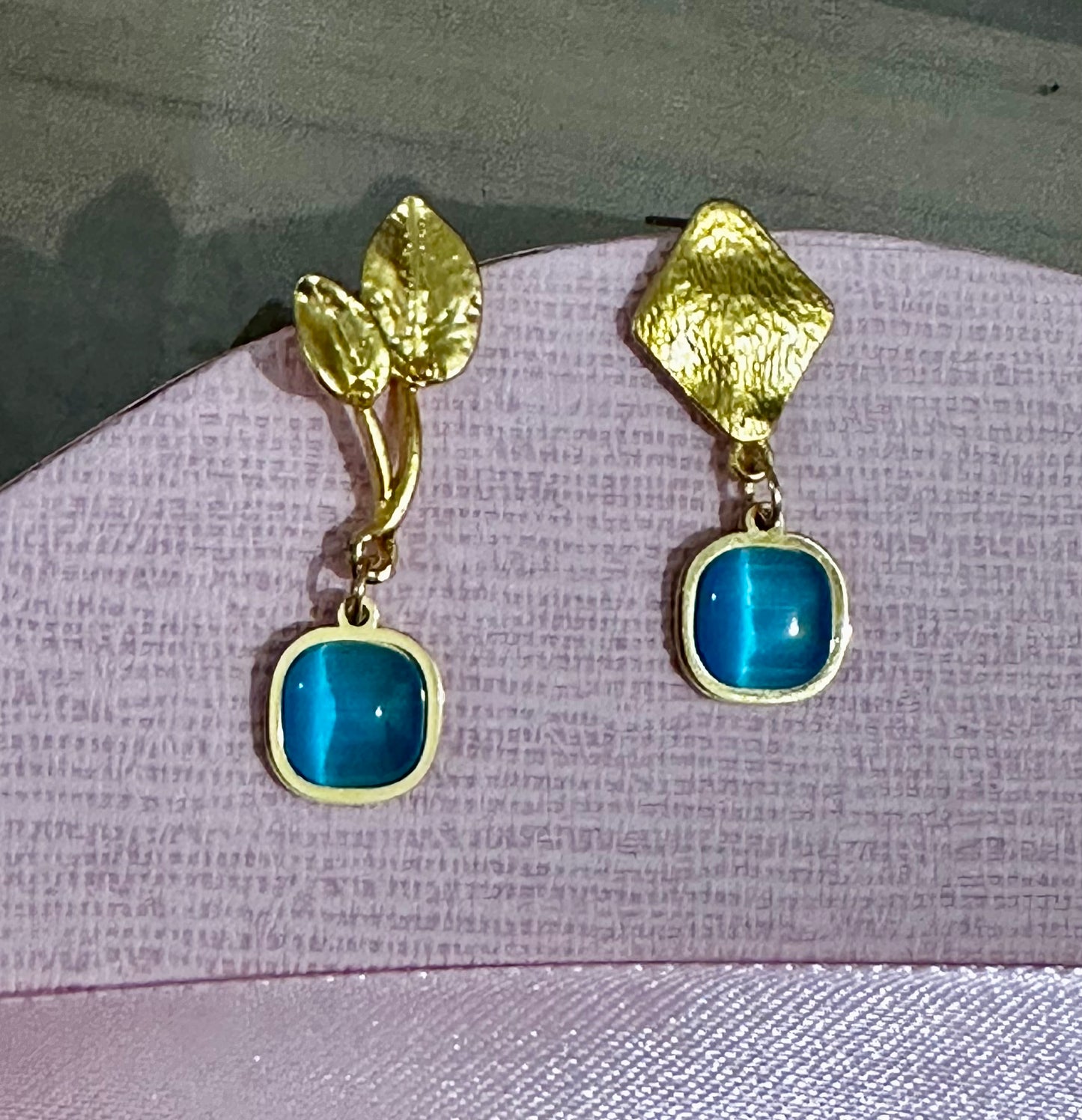 Halef Yaprak Artisan Küpe