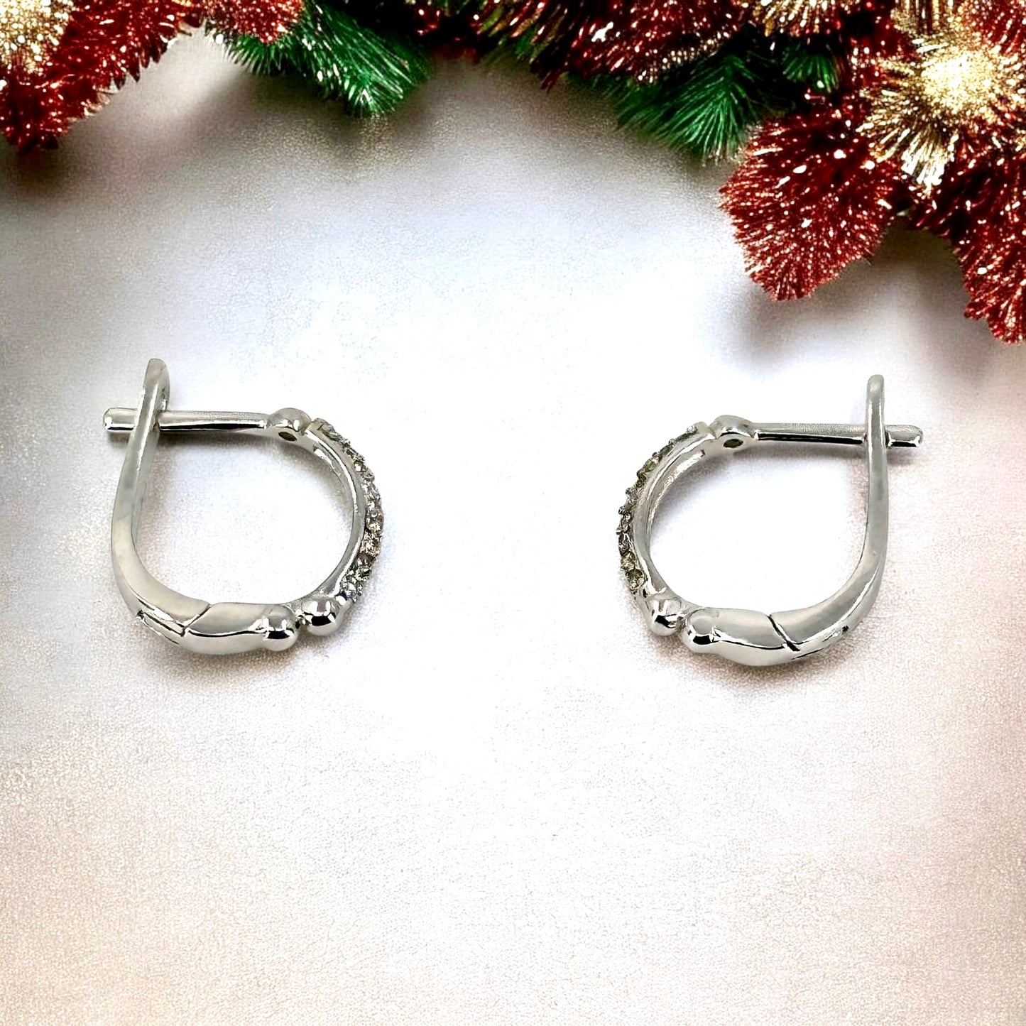 Silver Minimal Hoop Earrings