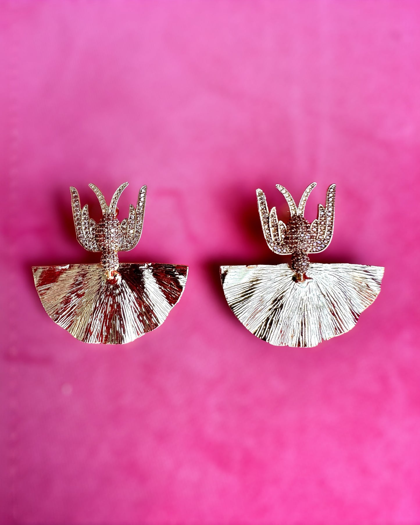 Champagne Swallow Earrings