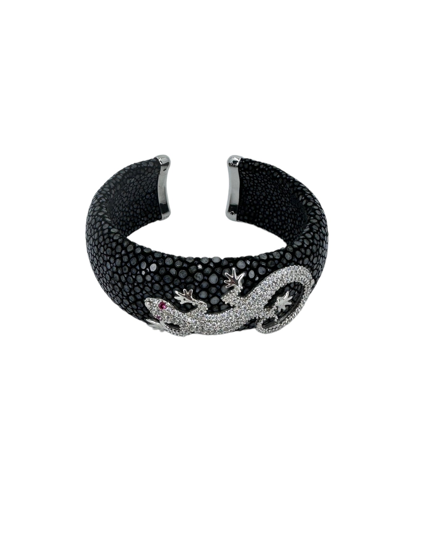 Silver Salamander Bracelet