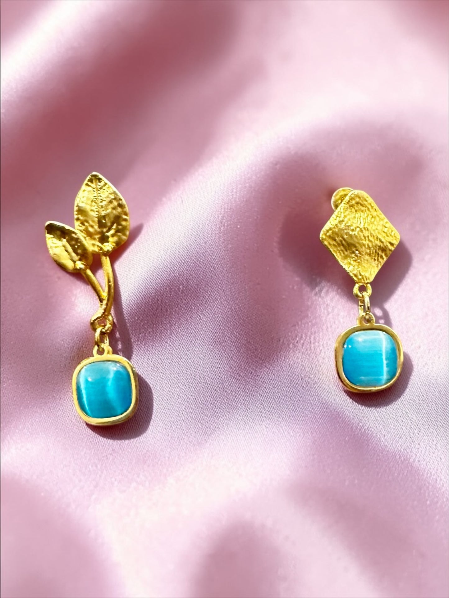 Halef Yaprak Artisan Küpe