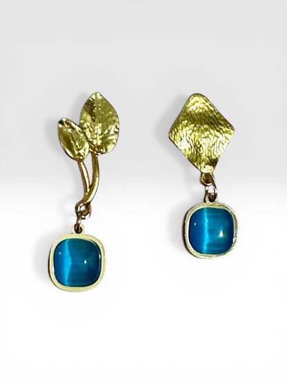 Halef Leaf Artisan Earrings