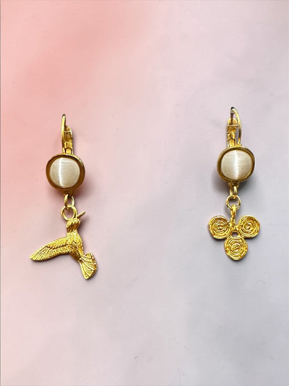 Artisan Bird Earrings