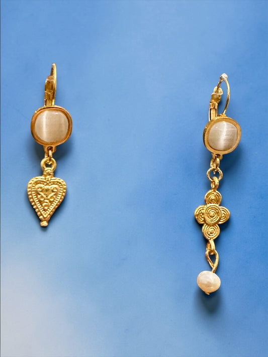 İncili Artisan Küpe