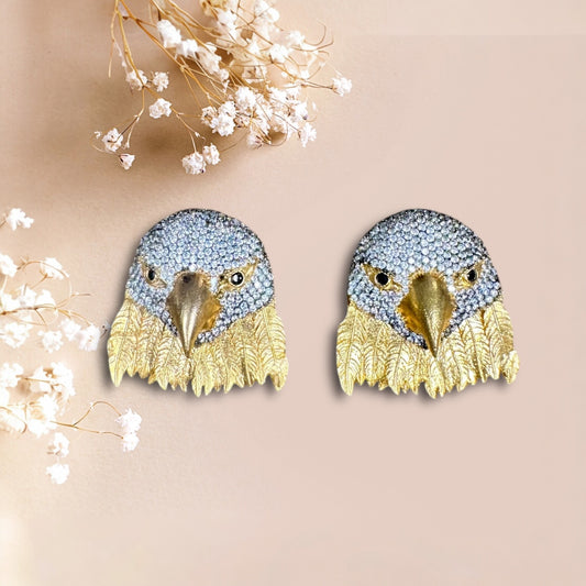 Black Eagle Earrings