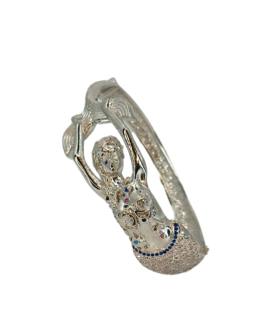 Silver Mermaid Bracelet